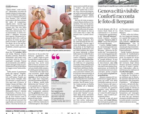 Pagina Il Secolo XIX del 19.03.2025